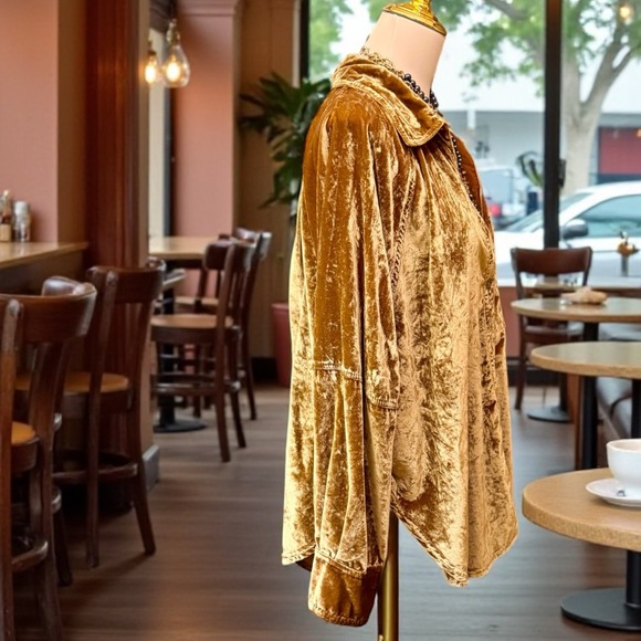 We the Free Night Sky Velvet Tunic - Picture 7 of 15